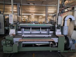 Curioni 220 Casemaker – 2 colori dall’alto, slotter automatico, incollatore ERO, espulsore e legapacchi (Anno 1997)